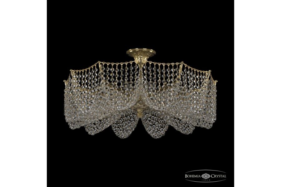 Люстра на штанге Bohemia Ivele Crystal 77171/63/12 G