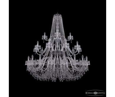 Подвесная люстра Bohemia Ivele Crystal 1410/20+10+5/530/3d Ni V0300