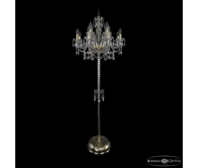 Торшер Bohemia Ivele Crystal 1411T2/8+4/195-170 G