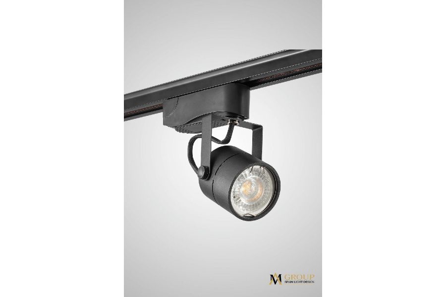 Трековый однофазный светильник AM Group AM232 BK