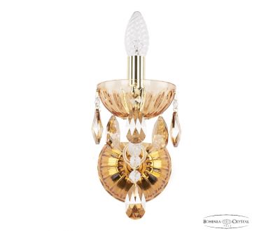 Бра Bohemia Ivele Crystal 5413B/1/165 G Amber/M-1H K721