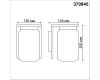 Уличный настенный светильник Novotech Fran 370945