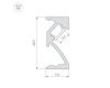 Профиль Arlight SL-BEVEL-W21-2000 ANOD BLACK 043688