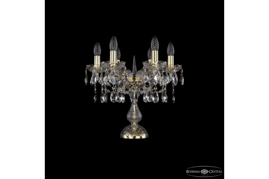 Настольная лампа Bohemia Ivele Crystal 1413L/6/141-39 G