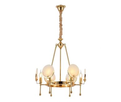 Подвесная люстра Lumina Deco Montego LDP 8010-6 F.GD