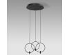 Подвесная люстра Eurosvet Layla 50257/3 LED черный a065627