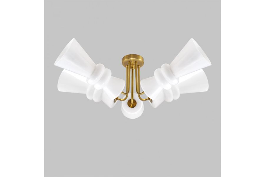 Потолочная люстра IMEX Bloom MD.9345-5-S-BR