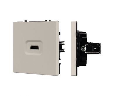 Розетка HDMI софт-тач кашемир Arlight SCT-MHD1-SFPL-CA 061842(1)