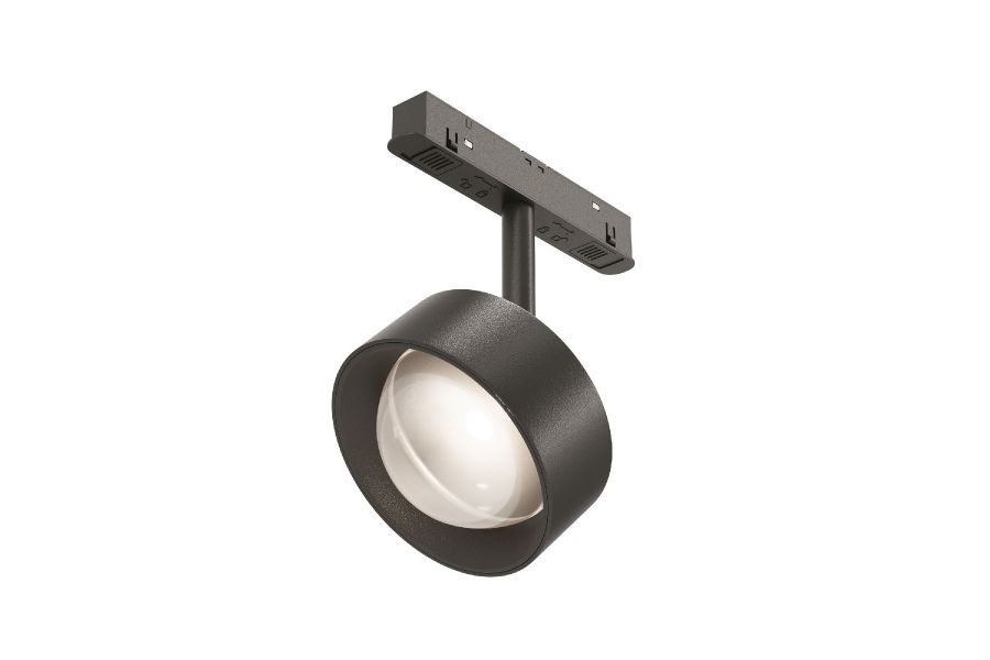 Трековый магнитный светильник Maytoni Lens TR217-4-15WTW-DS-B