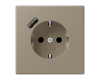 Розетка 2K+З USB Typ A Jung LC1520-18A242