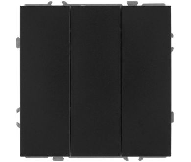 Выключатель Эра Galaxy 15-1107-05 тройной 10АХ-250В IP20 антрацит Б0070722