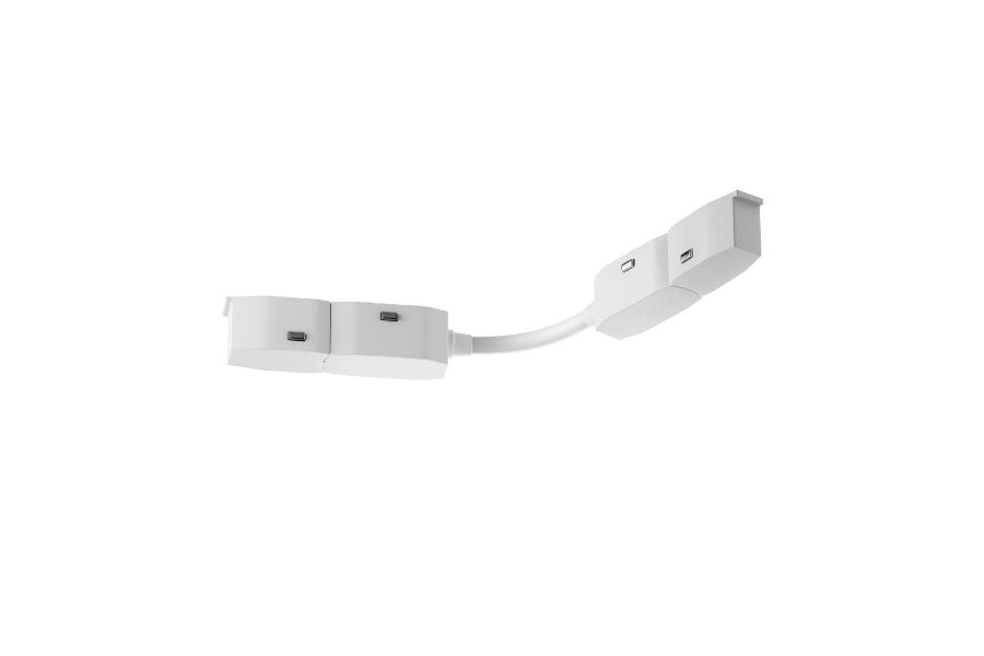 Коннектор для шинопровода Maytoni Magnetic track system Exility TRA034CS-W