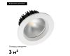 Встраиваемый светодиодный светильник Arlight LTD-105WH-Frost-9W Warm White 021067
