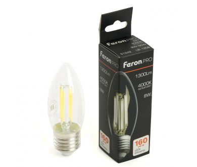 Светодиодная лампа Feron LB-1208 E27 8W 4000K 51242