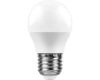 Лампа светодиодная Feron E27 11W 2700K Шар Матовая LB-750 25949