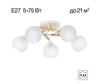 Потолочная люстра Citilux Tika CL133150