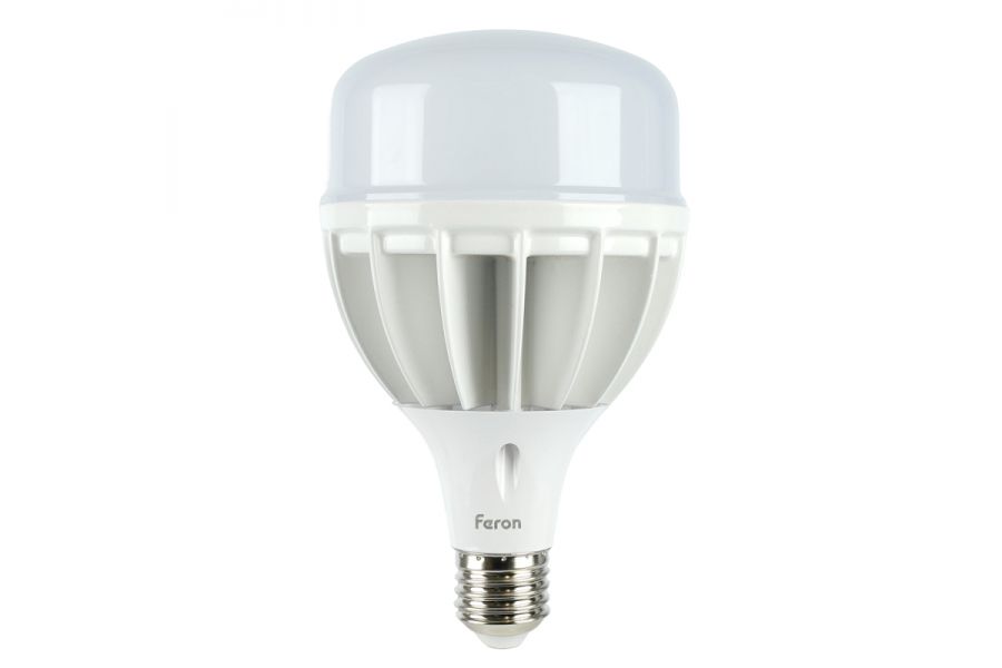 Лампа светодиодная Feron E27-E40 60W 6400K Цилиндр Матовая LB-65 25782