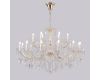 Подвесная люстра Crystal Lux CRISTELLE SP12+6 GOLD