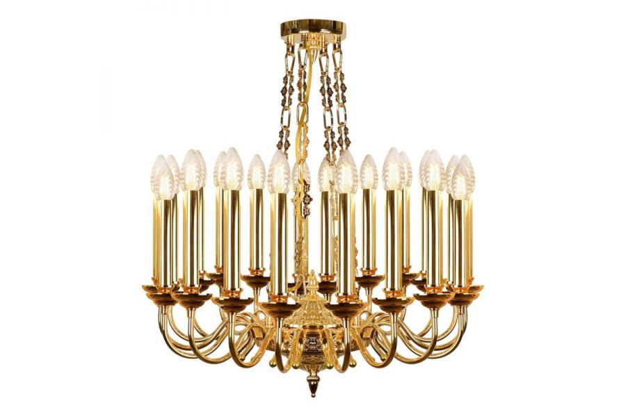 Подвесная люстра iLamp Louvre MD8551-20 GD