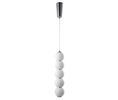 Подвесной светильник Crystal Lux Desi DESI SP5 CHROME/WHITE