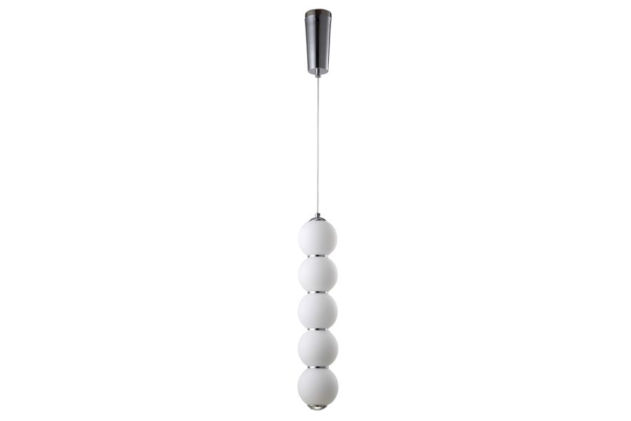 Подвесной светильник Crystal Lux Desi DESI SP5 CHROME/WHITE