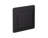 Рамка 1-ая Systeme Electric AtlasDesign Air Карбон/дымчатый черный ATN221001