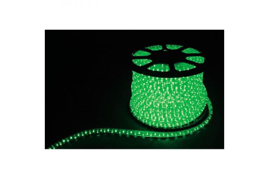 Светодиодный дюралайт Feron 2,88W/m 72LED/m LEDF3W 3х жильный зеленый 50М 26069
