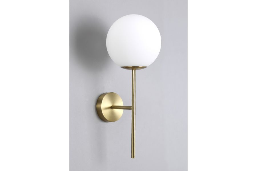 Бра Crystal Lux FELIZ AP1 BRONZE/WHITE