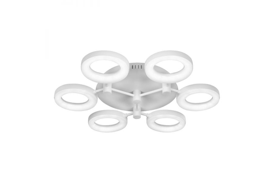 Потолочная светодиодная люстра iLedex Jomo FS-014-X6-(B) 72W WH