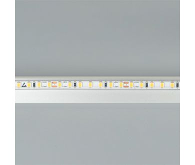 Светодиодная лента герметичная Arlight RTW-PS-A140-7mm 24V Warm3000 (10 W/m, IP67, 5m) (CRI>90) 058506