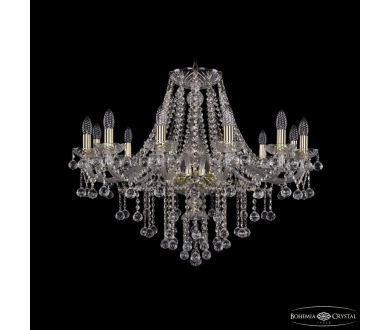 Подвесная люстра Bohemia Ivele Crystal 1415/12/300 G Balls