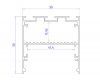 Алюминиевый профиль Ambrella Light Profile System GP3100AL