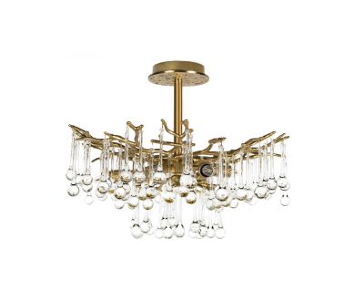 Люстра на штанге Loft IT Coral 10351/460C AB