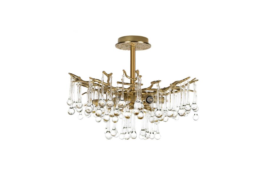 Люстра на штанге Loft IT Coral 10351/460C AB