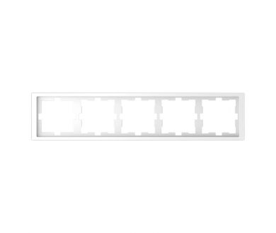 Рамка 5-постовая Schneider Electric Merten D-Life MTN4050-6535