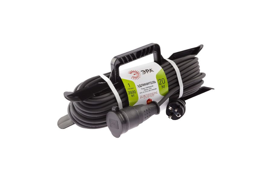Удлинитель силовой Эра UFx-1e-3x1,5-20m-IP44(KG) Б0050868