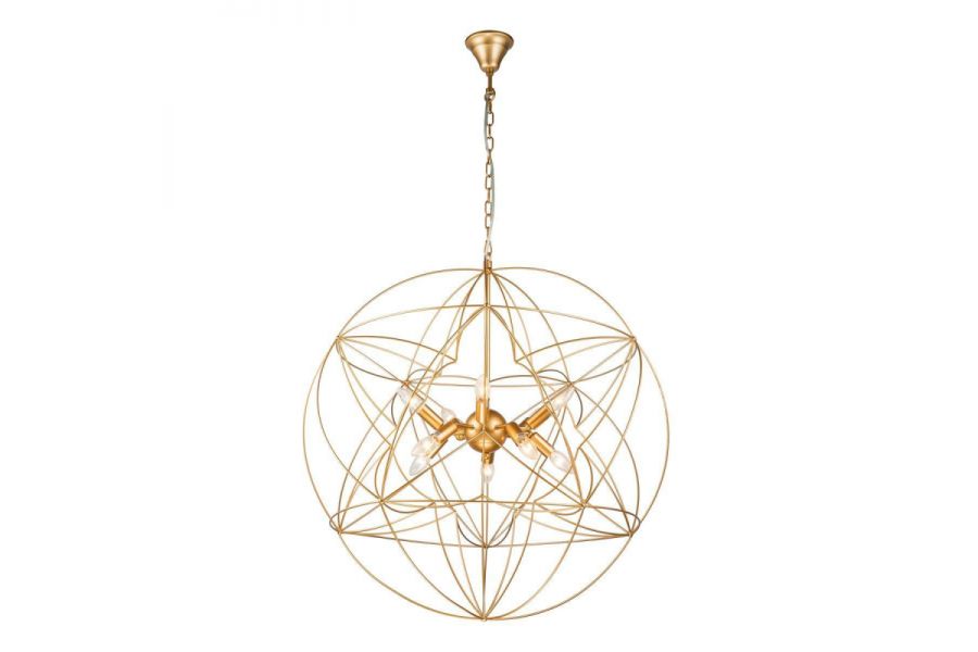 Подвесная люстра iLamp Element 8777-800 Gold