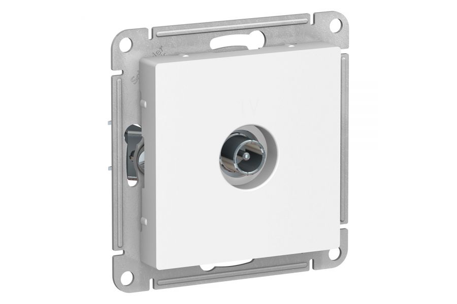Розетка TV проходная 4DB Systeme Electric AtlasDesign Белый ATN000192