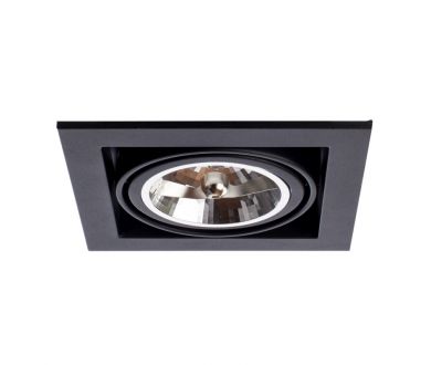 Купить Встраиваемый светильник ARTE Lamp A5935PL-1BK Встраиваемый светильник ARTE Lamp A5935PL-1BK