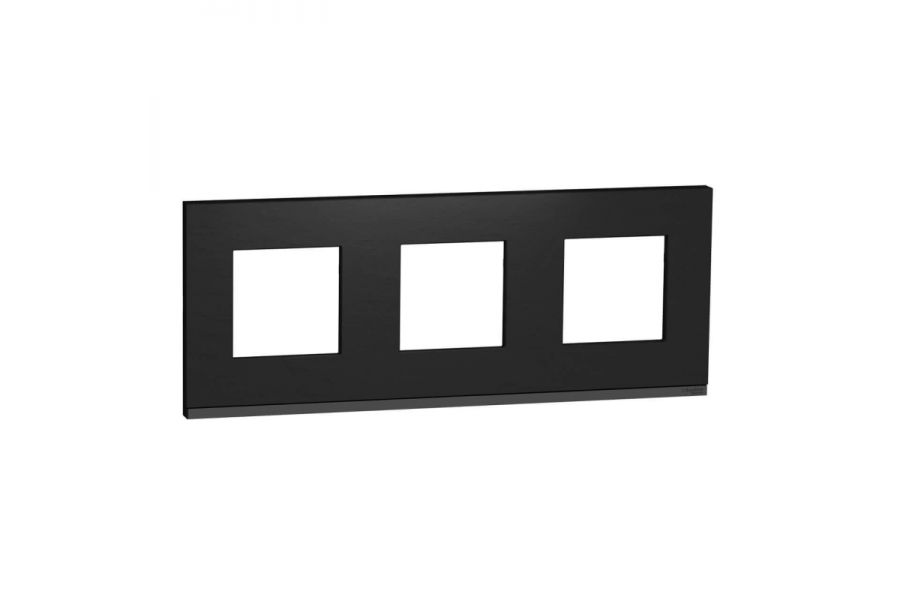 Рамка 3-постовая Schneider Electric Unica New NU600687