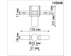 Соединитель с токопроводом Novotech Flum Shino 135249