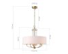 Подвесная люстра  ST Luce Опал SL1403.303.05
