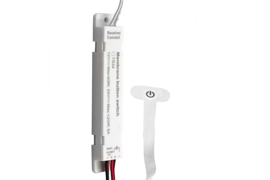 Датчик движения Feron SEN35 на касание, встраиваемый, IP20, 12/24V, 60/120W 52168