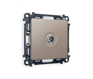 Купить Комплект механизма TV розетки проходной 5-1000 MHz 4dB Ambrella Volt Alfa MA373030 Комплект механизма TV розетки проходной 5-1000 MHz 4dB Ambrella Volt Alfa MA373030