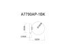Бра Arte Lamp Vincent A7790AP-1BK