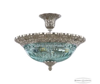 Потолочный светильник Bohemia Ivele Crystal 7091P/39/FL Ni Birusa/M-1G