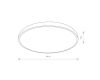 Потолочный cветильник Nowodvorski Agnes Round Led Pro Black 10974