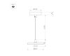 Подвесной светильник Arlight SP-KOTARO-R350-12W Warm3000 (BK-GR, 36 deg, 230V, TRIAC) 057223