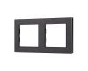 Рамка двухместная Arlight FRM-PRESTO-ALS-2-BK 043855