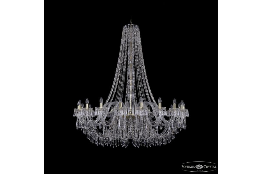 Подвесная люстра Bohemia Ivele Crystal 1403/20/530/h-160 G
